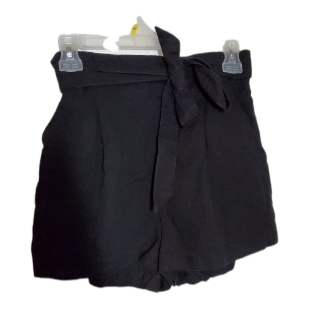 Paper Bag Cotton Shorts